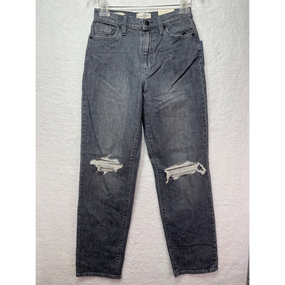 Universal Thread Women's size 26 Vintage Straight High Waist NWT Gray
